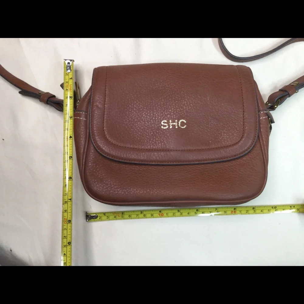 J. Crew Signet Flap Crossbody with Lock & Key